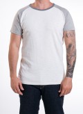 Μπλούζα M Raglan Ringer T-Shirt Organic