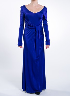 Φορεμα Belt Maxi Flash Blue Royal