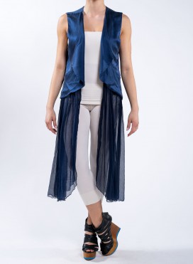 Vest 100% Silk