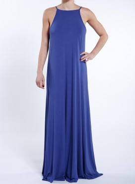 Dress "Backless/ Drape" Maxi Ziro