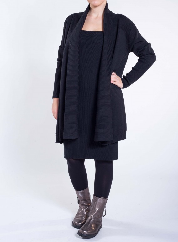 Ζακετα Collar Merinos Knitted