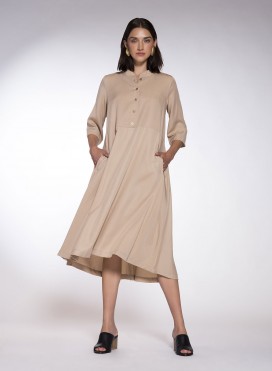 Φόρεμα Pat Pockets 3/4 Sleeves 100% Tencel