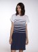 Navy, White