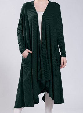 Jacket Nepal Pockets Long Sleeve 0.5 rib Elastic