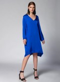 Dress V Midi Long Sleeve Lexis