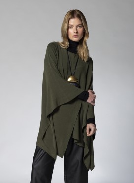 Μπλούζα Poncho Regular Knit Viscose