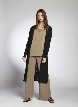 Jacket Pattern Maxi Viscose Knit