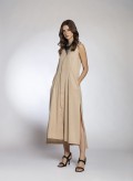 Φόρεμα Gilet Sleeveless 100% Tencel