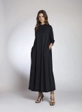 Dress Pray 3/4 Sleeves Maxi 100% Tencel