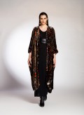 Jacket Abaya Silk Velvet/Print