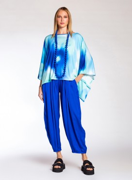 Blouse Poncho Ink/9690D