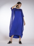 Φορεμα Τετραγωνο satin chiffon 100%silk