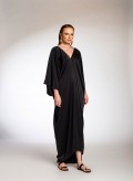 Dress 2V Satin 100% Silk