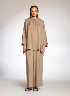 Shirt Hide Buttons 100% Tencel