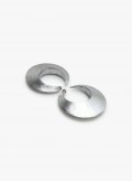 Zenith earclips silverfoil
