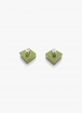 Venia earrings: green