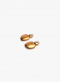 Luma earring: acacia, goldfoil