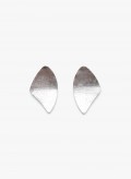 Riva earrings: acacia, silverfoil