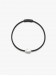 Lyséa necklace: leather, baroque pearl