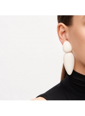 Sao Paulo Earrings (Bone)