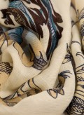 Scarf 55 Rococo White