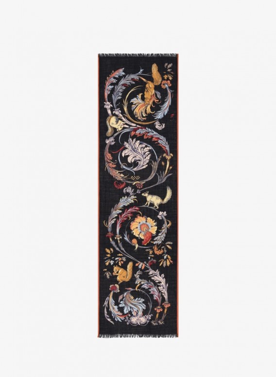 Scarf 55 Rococo Navy