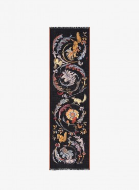 Scarf 55 - Rococo - Navy