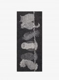 Scarf 80 - Chouette - Black