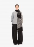 Scarf 80 - Chouette - Black