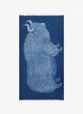 Scarf 100 - Walter - Navy Blue