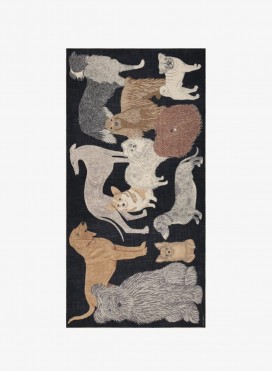 Scarf 100 - Toutou - Black
