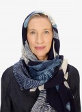 Scarf 100 - Toutou - Navy Blue