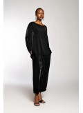 Pants Volume Velvet/Silk