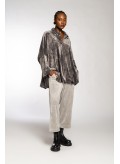 Shirt Hide Buttons Eight/Velvet
