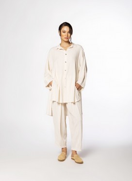 Shirt Zen Long Crashed Rayon