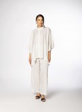 Shirt Mao Poncho Long Tencel
