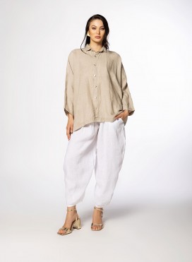 Πουκάμισο Margot Heavy Natural Linen