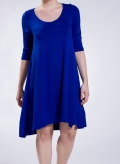 Dress Aria 3/4 sleeves midi elastic
