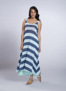 Dress Xenia Knitted Stripped