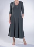 Dress Asymmetric pockets elastic sized