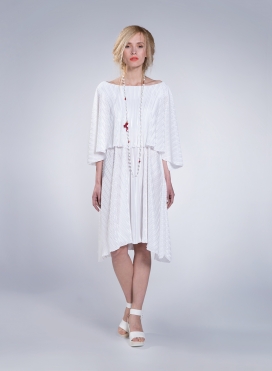 Dress 2 Level Midi Plisse