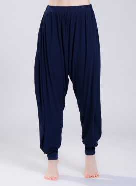 Harem Pants Calf Elastic