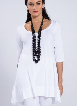 Blouse Aria 3/4 sleeve elastic sized